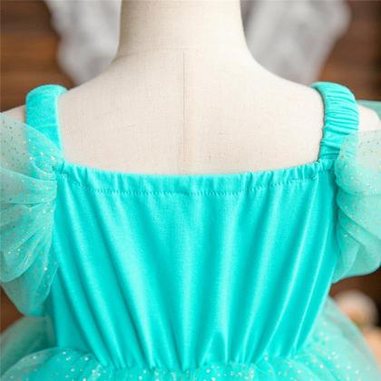 Conjunto Vestido E Cardigã DaisyDoll Para Bebês Meninas - 2 Peças Com Babados 2-8 Anos