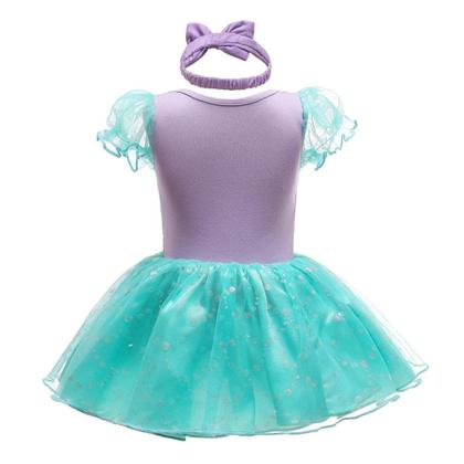 Imagem de Vestido de fantasia Daisy Princess Mermaid Baby Girl 9-12M