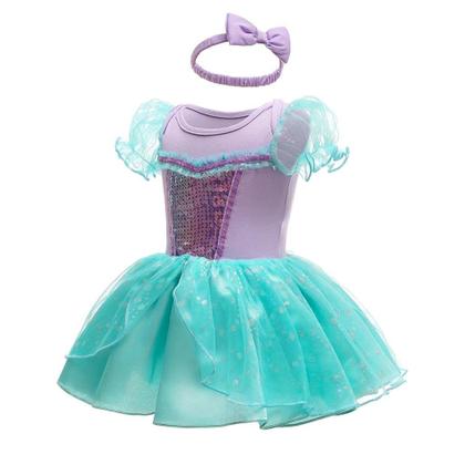 Imagem de Vestido de fantasia Daisy Princess Mermaid Baby Girl 9-12M