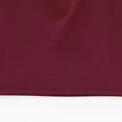 Imagem de Vestido De Festa Elegante De Manga Longa Com Babados Vermelho Para Mulheres Vestido De Primavera