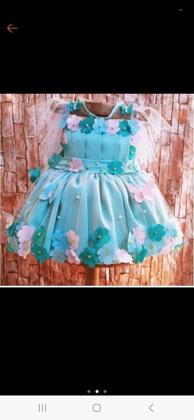 Imagem de vestido de festa infantil Jardim Encantado