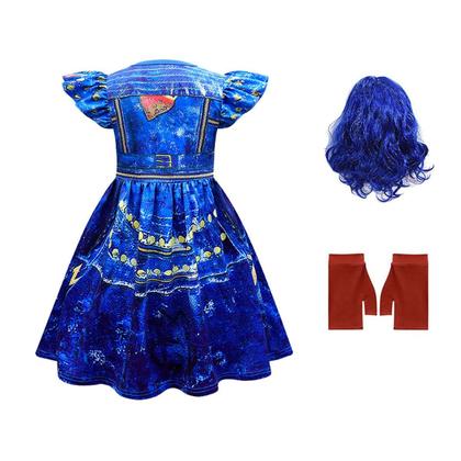 Imagem de Vestido de festa Letushy Girls Halloween 3-4T com acessórios