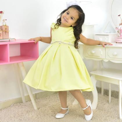 Imagem de Vestido de Formatura Infantil Varias Cores - Daminha