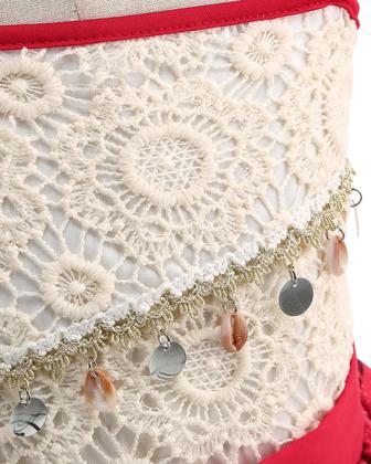 Imagem de Vestido de princesa Krrzi para meninas com acessórios, fantasia de festa