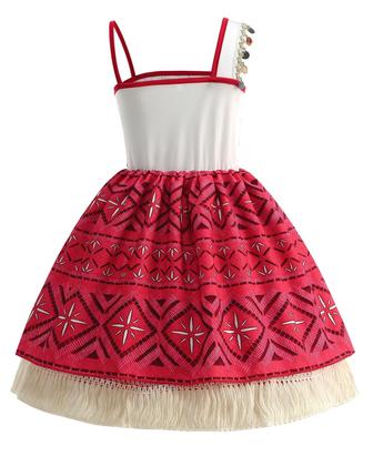 Imagem de Vestido de princesa Krrzi para meninas com acessórios, fantasia de festa