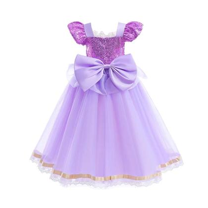 Vestido Princesa Rapunzel Enrolados Vestido Rapunzel Infantil