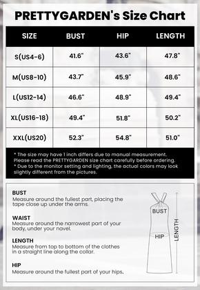 Imagem de Vestido de verão PRETTYGARDEN feminino 2025, com tiras soltas, roxo