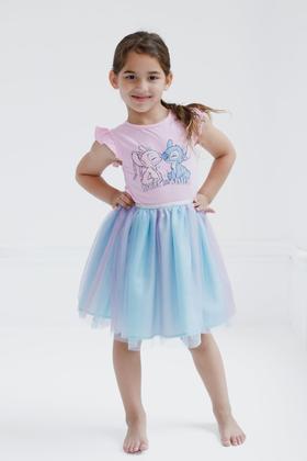 Imagem de Vestido Disney Lilo & Stitch Angel Girl 10-12 anos rosa/azul