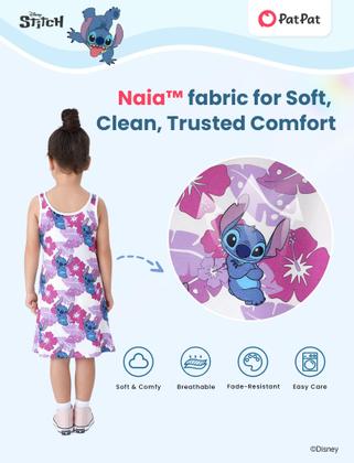 Imagem de Vestido Disney Lilo & Stitch para menina infantil roxo 9-10Y