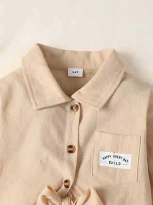 Imagem de Vestido e Blusa Xadrez para Bebê (1-6 anos) - Primavera/Outono