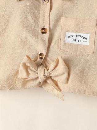 Imagem de Vestido e Blusa Xadrez para Bebê (1-6 anos) - Primavera/Outono