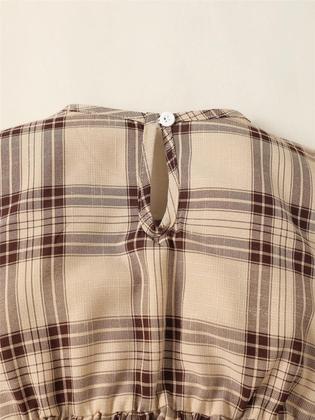 Imagem de Vestido e Blusa Xadrez para Bebê (1-6 anos) - Primavera/Outono