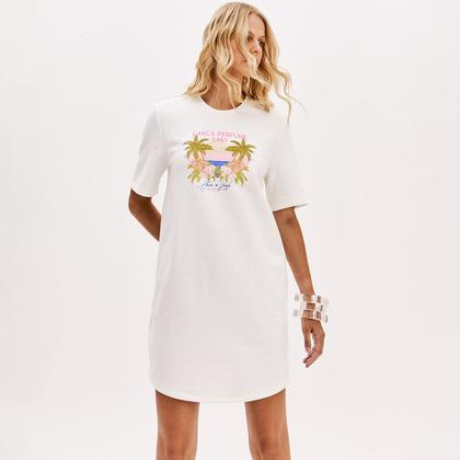 Imagem de Vestido Easy Lança Perfume Descolado Pr26 Off White Feminino