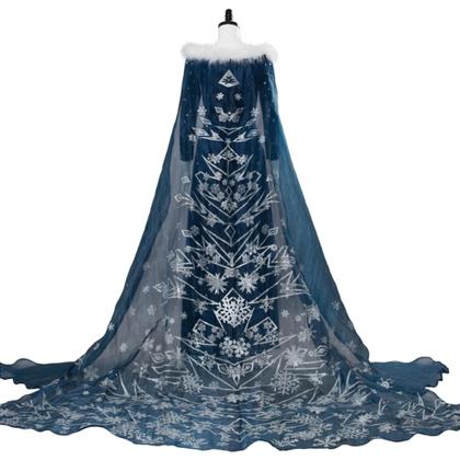 Imagem de Vestido elsa frozen 2 adulto cosplay profissional