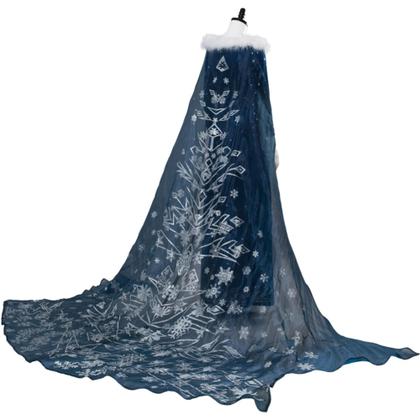 Imagem de Vestido elsa frozen 2 adulto cosplay profissional