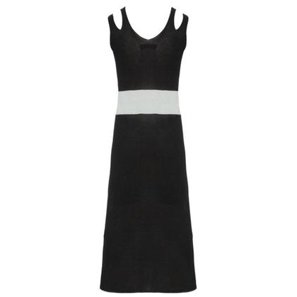 Imagem de Vestido em Tricot com Alça Dupla Preto