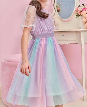 Imagem de Vestido em Tule Brilho 75259 Kukiê