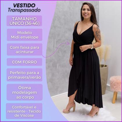 Imagem de Vestido Envelope Transpassado