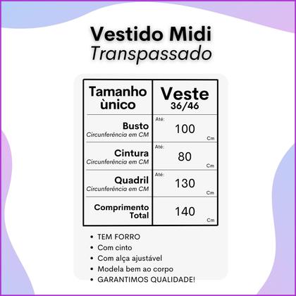 Imagem de Vestido Envelope Transpassado