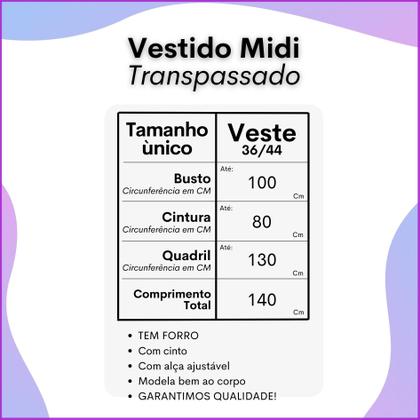 Imagem de Vestido Envelope Transpassado