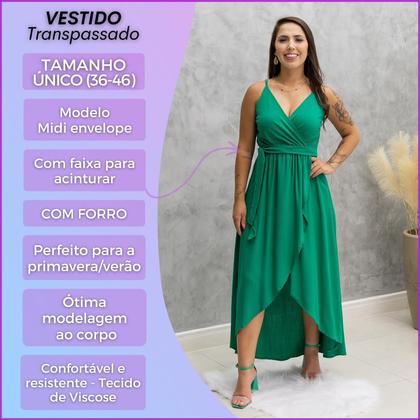 Imagem de Vestido Envelope Transpassado