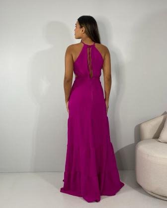 Imagem de Vestido Estefane Longo - Fúcsia