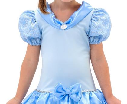 Imagem de Vestido Fantasia Princesa Frozen Infantil Luxo Top Menina