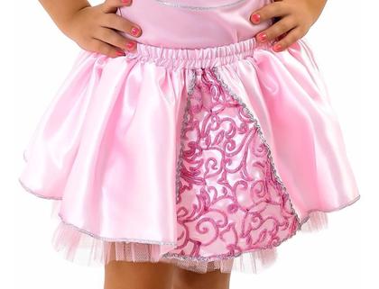 Imagem de Vestido Fantasia Tutu Princesa Aurora Luxo Infantil