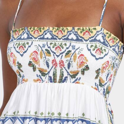 Imagem de Vestido Farm Sonho Guaraná