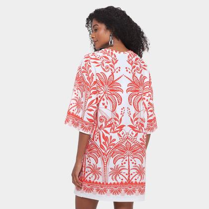 Imagem de Vestido Farm T-Shirt Big Coqueiro De Flor