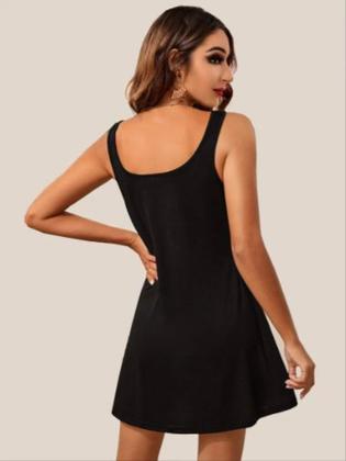 Imagem de Vestido Feminino Decote U Cantão regata Tribo Livre