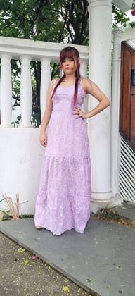 Imagem de Vestido Feminino Luxo Lese 100% bordado Alçinha Festa Lançamento verão 1412