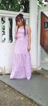 Imagem de Vestido Feminino Luxo Lese 100% bordado Alçinha Festa Lançamento verão 1412