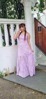 Imagem de Vestido Feminino Luxo Lese 100% bordado Alçinha Festa Lançamento verão 1412