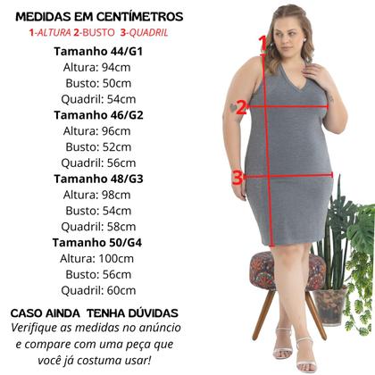 Imagem de Vestido Feminino Molecotom C/Aplique Casual Moda Plus Size Verão 41124A