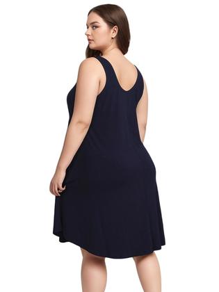 Imagem de Vestido Feminino Plus Size Soltinho Regata Viscolycra 42 ao 50