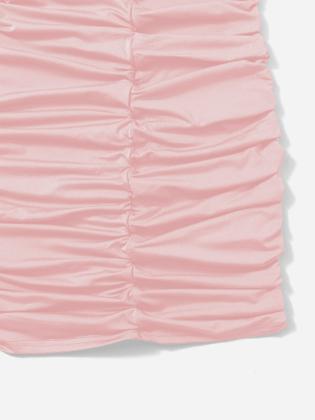 Imagem de Vestido feminino SOLY HUX com alça espaguete Cami Bodycon rosa 12-13Y