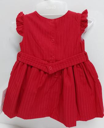 Imagem de Vestido Festa Bebê Menina Tricoline Bordado Paraiso Rf 15496