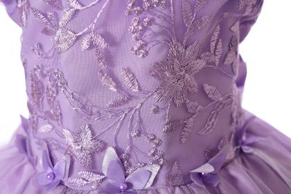 Imagem de Vestido festa infantil jardim encantado borboletas menina 