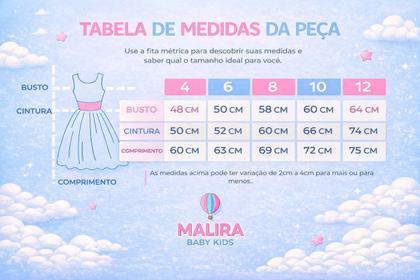 Imagem de Vestido Festa Junina Infantil Rainha Caipira Nordeste Luxo