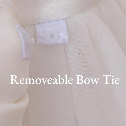 Imagem de Vestido Flower Girl KAQININI Satin Tule Wedding Party Girl