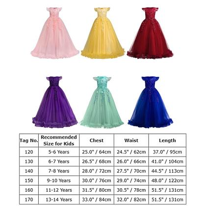 Imagem de Vestido Flower Girls IBTOM CASTLE amarelo 11-12 anos