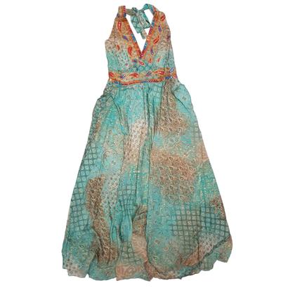 Imagem de Vestido frente única estampado longo