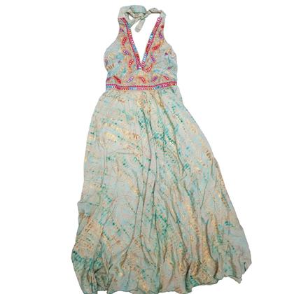 Imagem de Vestido frente única estampado longo