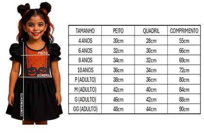 Imagem de Vestido Halloween Infantil  Fantasia De Abóbora Para Criança