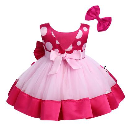 Imagem de Vestido IBAKOM Baby Tutu Butterfly Bow rosa 2-3 anos