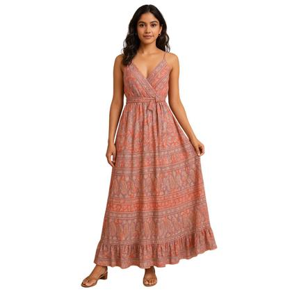 Imagem de Vestido Indiano Vih Triny Estampado Moda Verão