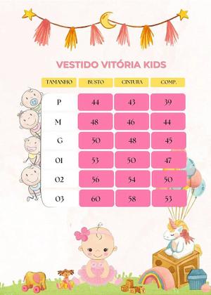 Imagem de Vestido Infantil Azul Bebê Jardim Encantado para Festa