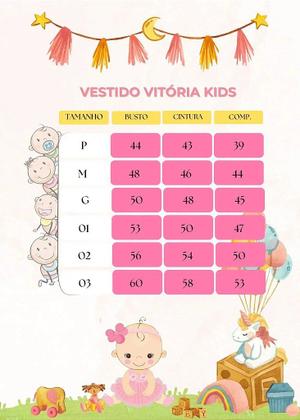 Imagem de Vestido Infantil Azul Bebê Jardim Encantado para Festa