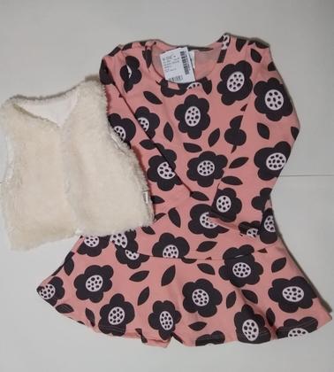 Imagem de Vestido Infantil com colete - ELIAN